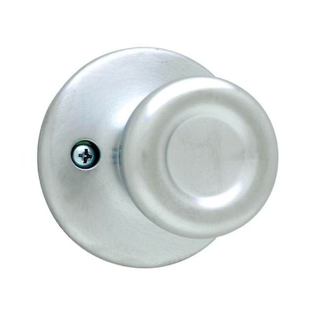 Kwikset Tylo Knob Half Dummy with New Chassis Satin Chrome Finish 488T-26D
